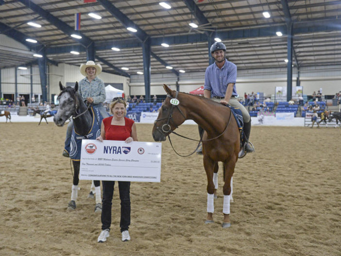 Retired Racehorse Project: New Thoroughbred Makeover Award for Top-Placed New York-Bred