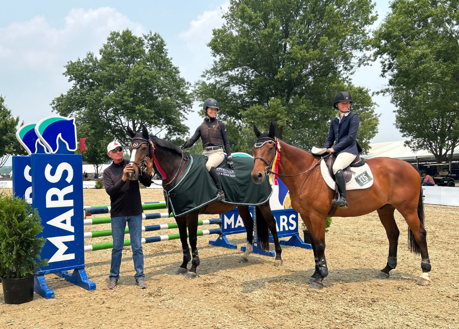 Martha Nevins Gallops to the Take2 Thoroughbred Jumper Championship at Upperville